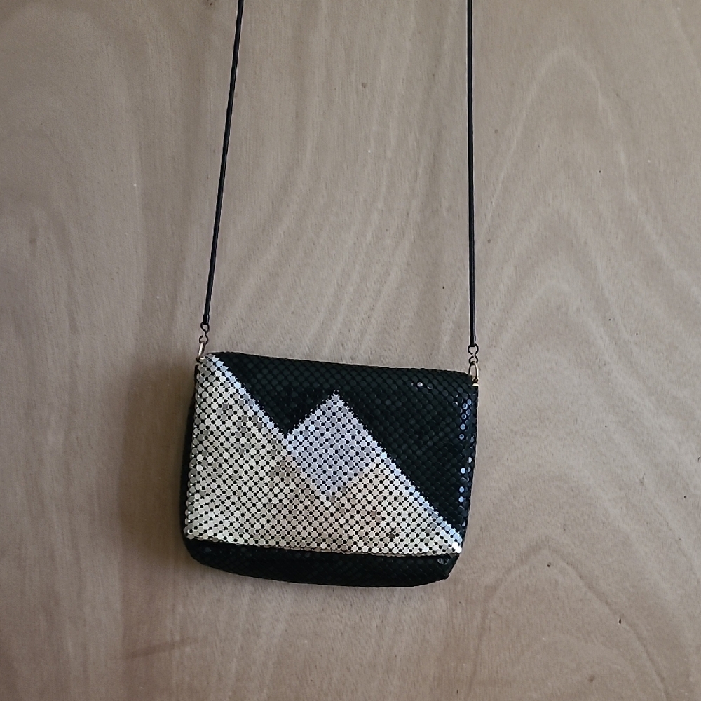 Elegant Black and Gold Women's Bag